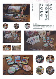 西安地图文创产品设计 融合古都底蕴与现代图文创意